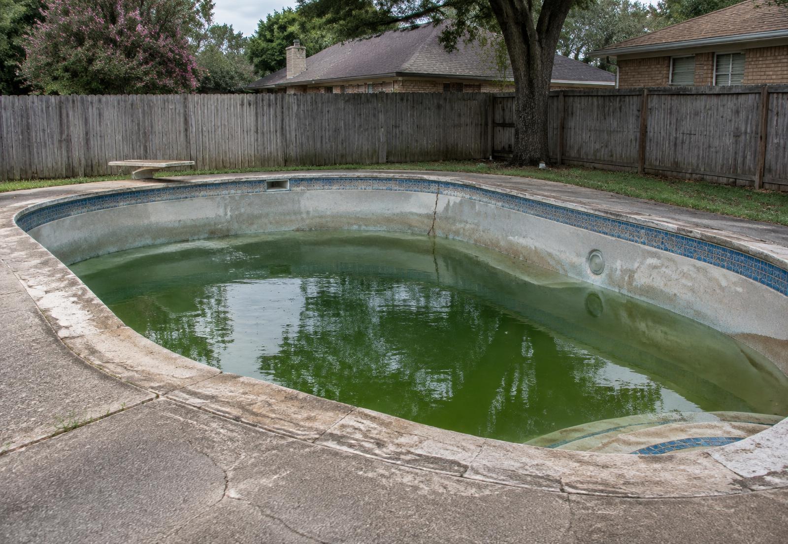 Pool before renovation