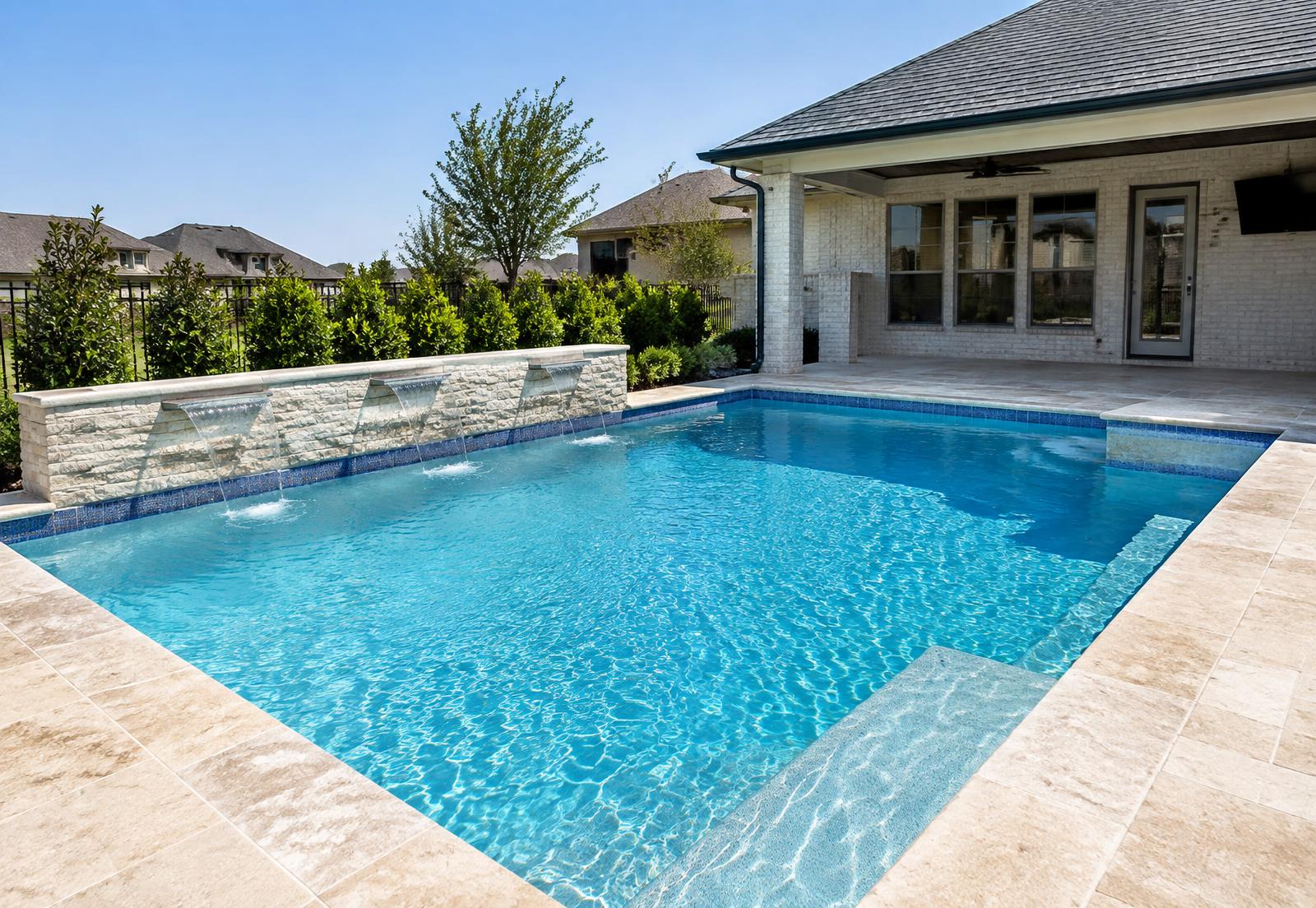 Pool after renovation